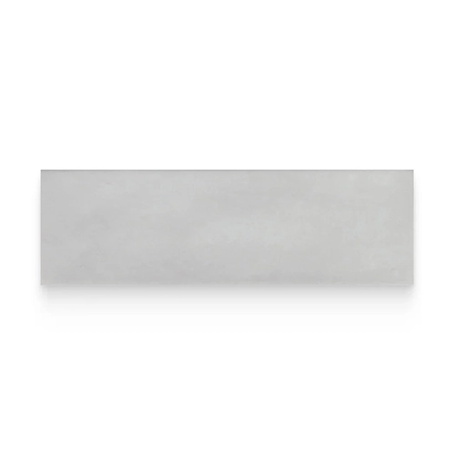 Country White 2.5" x 8" Rectangle Glossy