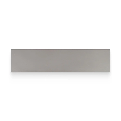 Forte Simply Grey 3.5" x 14.5" Rectangle Matte