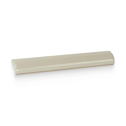Magma Cream 1" x 8" Bullnose Glossy
