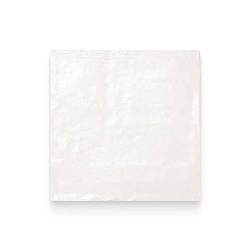 Magma White 4" x 4" Square Glossy