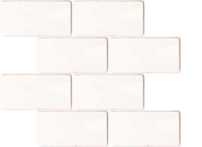 Ceramic tile in Cotswold Bianco Glossy 3x6