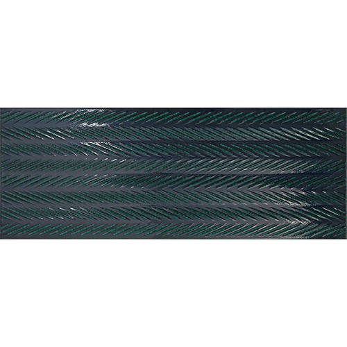 Porcelain tile in Elements Cobalt Spike Glossy 18X47