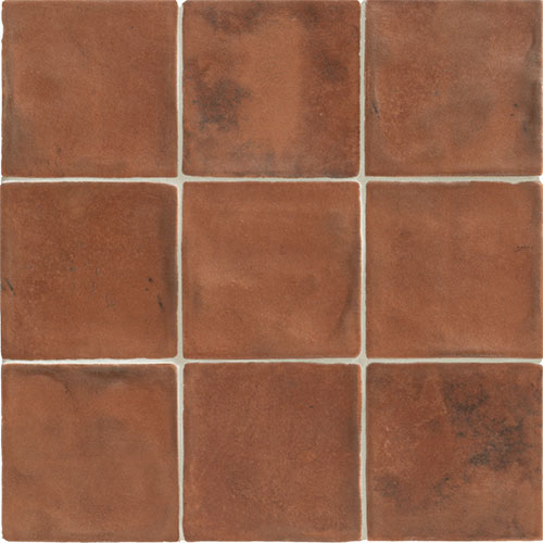 Ceramic Mosaic tile in Fika Marsala Matte 4x4