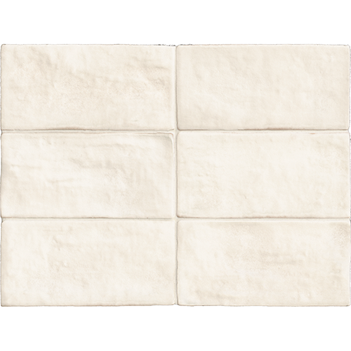 Ceramic Mosaic tile in Fika Bianco Matte 4x8