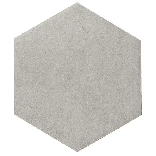 Porcelain tile in Hexawork Cenere Matte 7x8