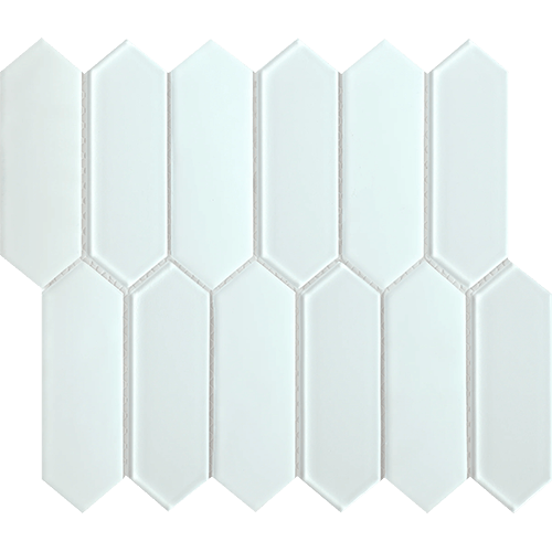 Charisma Picket Mosaic 10" x 12" Delight Glass Tile