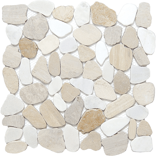 Cultura Pebble Summer 12" x 12" Stone Tile