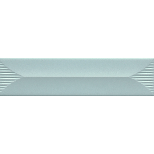 Euphoria Arrow 3" x 12" Ocean Ceramic Tile