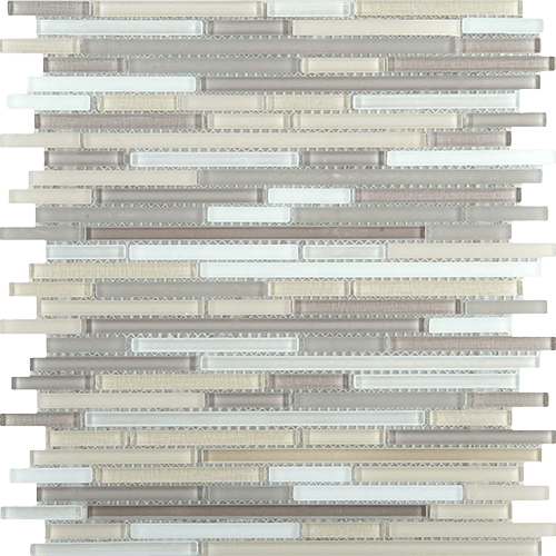 Infinity Aeon Mosaic Blend 12" x 12" Glass Tile