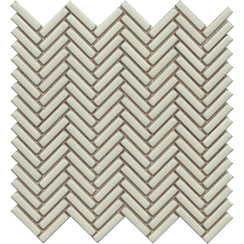 Regala Mini Herringbone 11" x 11" Bequest Ceramic Tile