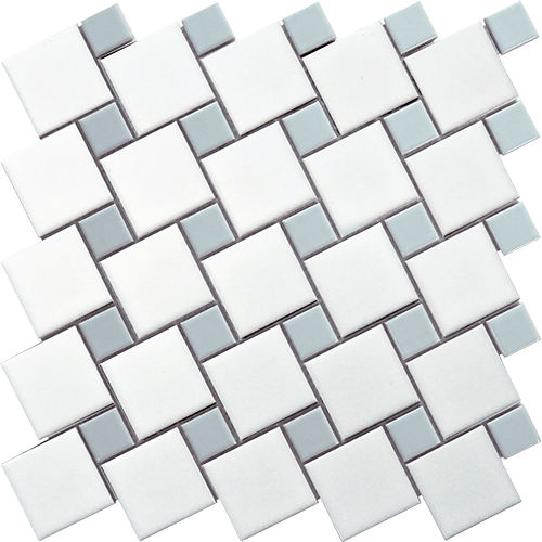 ems-spin-white-silver-dot-11-x-11 Spin White Silver Dot 11" x 11" Porcelain Tile