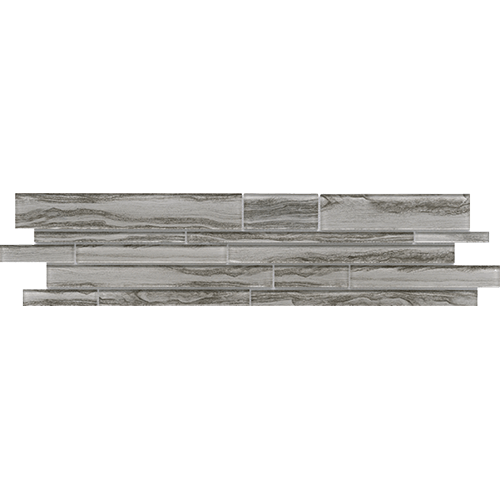 Zen Peace 6" x 24" Glass tile