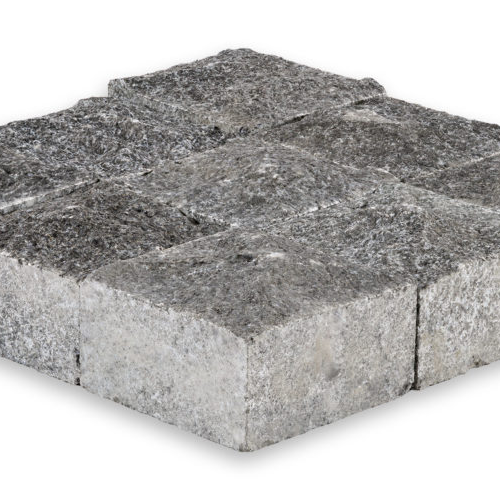 Absolute Black Cobble 4" x 4" x 2cm