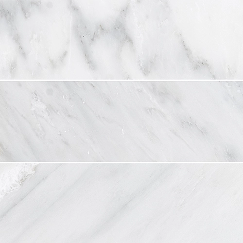 Oriental White 4" x 12" Polished