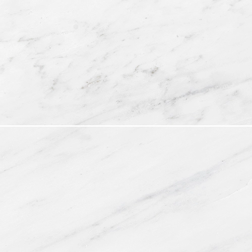 Oriental White 6" x 12" Honed