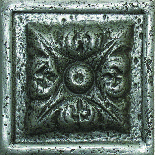 Metal tile in Metal Deco Pewter 4x4