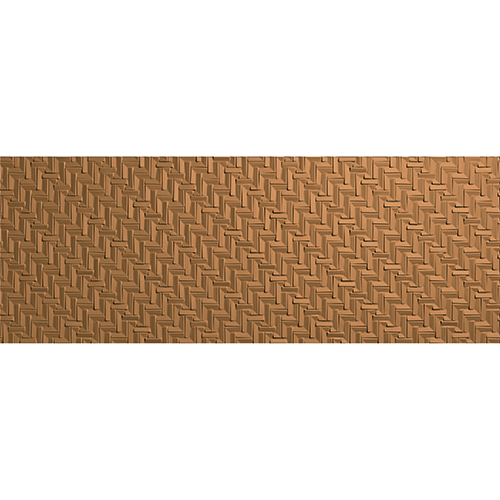 Ceramic tile in Mid-Town Reflex Copper Satin 18x47