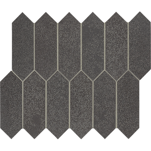 Basalt Honed Picket Mesh Stone Tile
