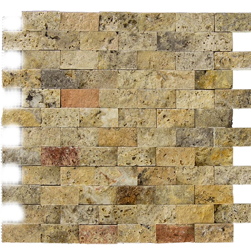 Autumn Leaves - Brick 1" x 2" Splitface