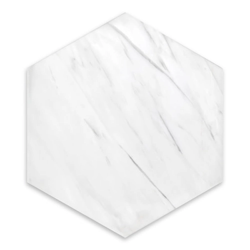Bianco Dolomite - Hexagon 10" Polished