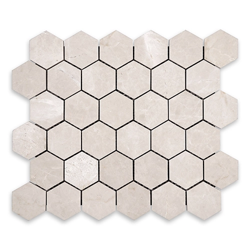 Botticino Turkish - Hexagon 2"