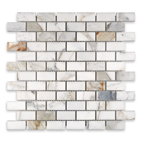 Calacatta Gold - Brick 1" x 2" Honed