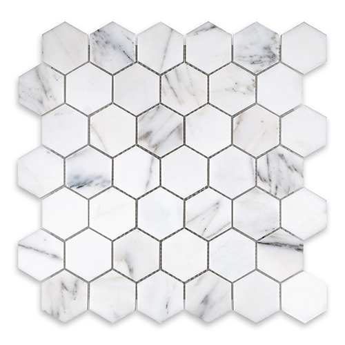 Calacatta Gold - Hexagon 2" Polished