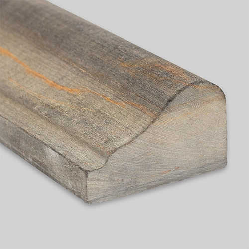 California Gold - Standard Chair Rail Honed