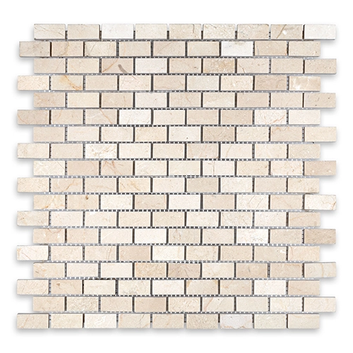 Crema Marfil - Brick 5/8"x1-1/4" Polished