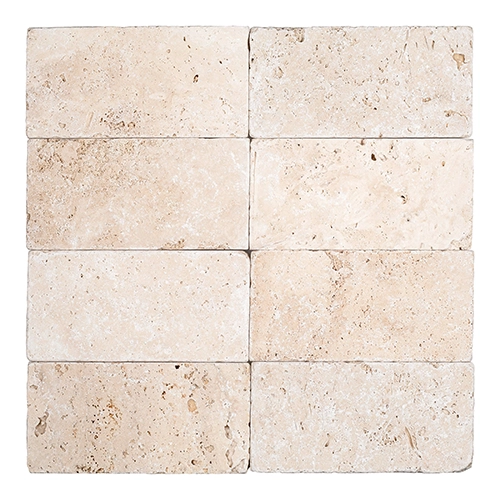 Ivory Premium 3" x 6" Tumbled