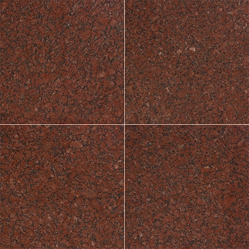 New Imperial Red 12" x 12" Polished
