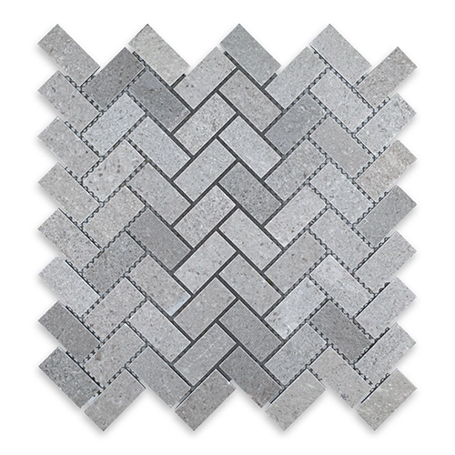 Spanish Grey - Herringbone 1" x 2"