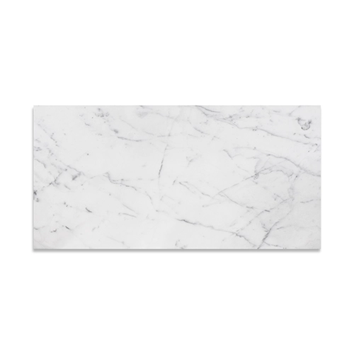 Statuary White 12" x 24" Honed