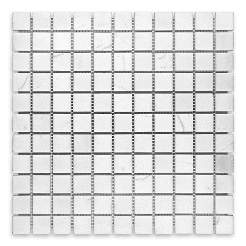 Thassos White - Square 1" Honed