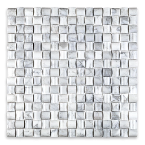 White Carrara - 3D Bread Polished