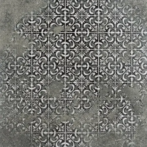 Antigua Deco Graphite 13" x 13"