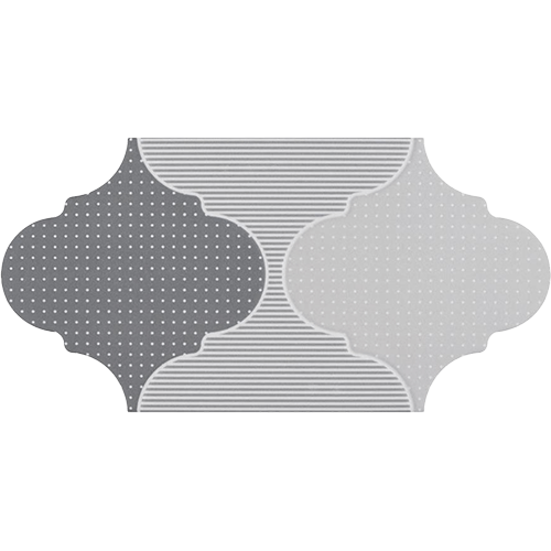 Arpeggio Rondo Provenzal Grey Porcelain Tile