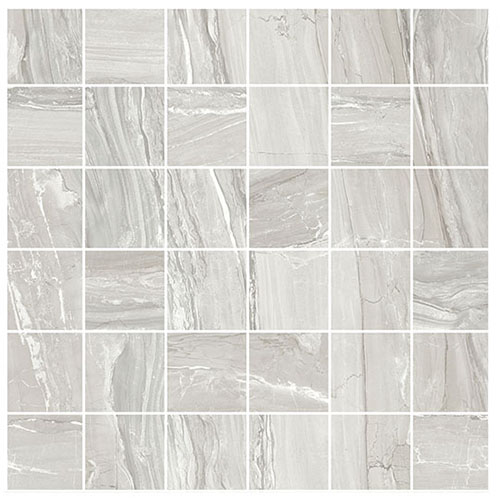 Porcelain Mosaic tile in Eos Pearl 2x2 Mosaic