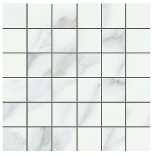 Porcelain Mosaic tile Even White 2x2 Mosaic