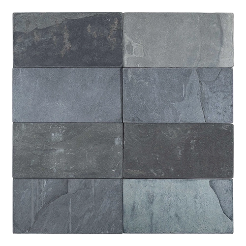 Black Slate (India) 3" x 6' Tumbled