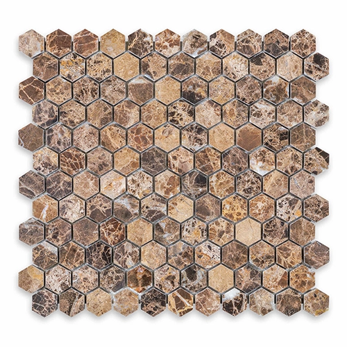 Emperador Dark - Hexagon 1"