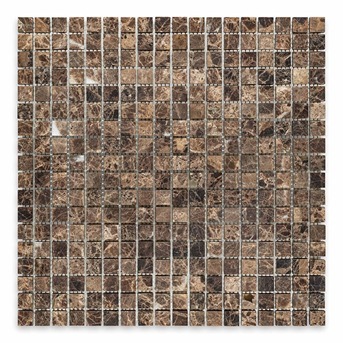 Emperador Dark - Square 5/8" Polished