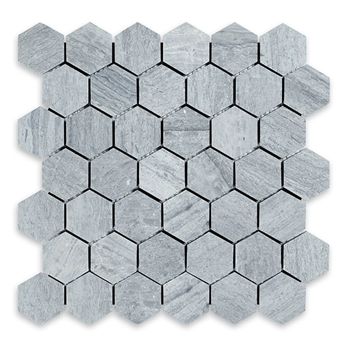Haisa Blue - Hexagon 2"