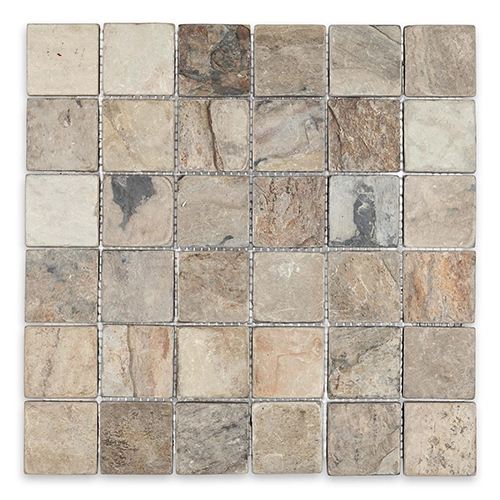 Indian Autumn - Square 2" Tumbled