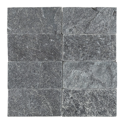 Ostrich Grey 3" x 6" Tumbled