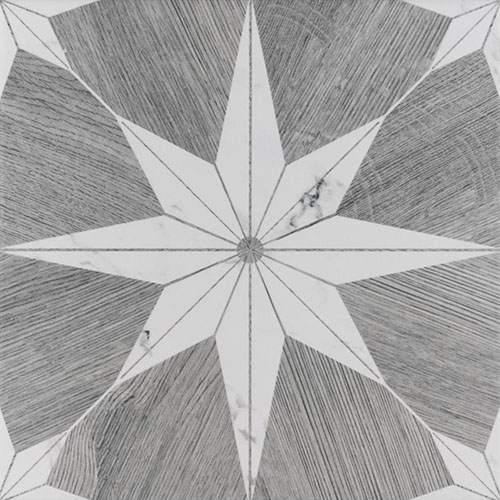 Llama Stella Loire Verso Silver Smoke 9-3/4"x9-3/4" P F/W T