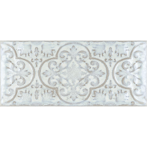 Zurbaran Vanilla 4-1/2"x8-7/8" Ceramic Wall Tile