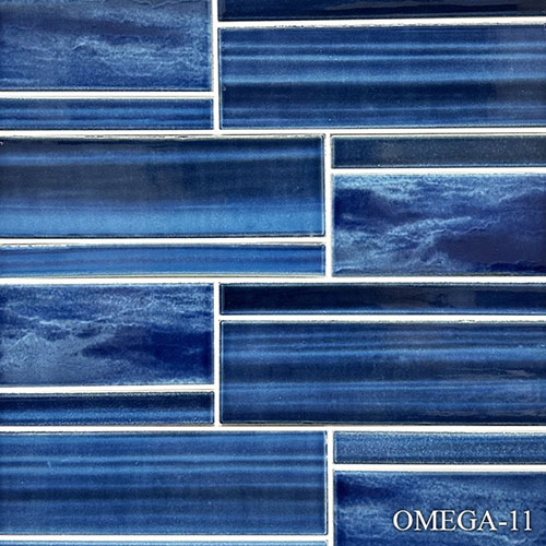 Omega in Blue Horizon Tile