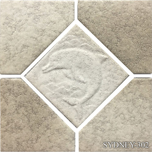 Sydney 6" x 6" White Pearl Tile