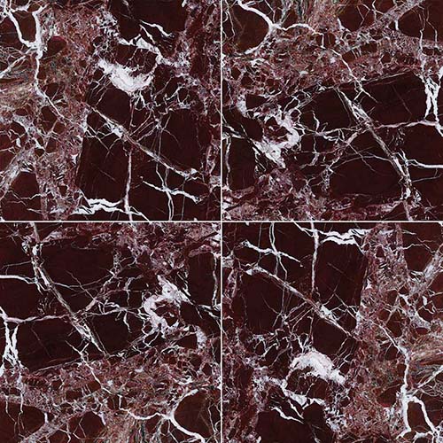 Marble tile in Rosso Levanto 12x12
